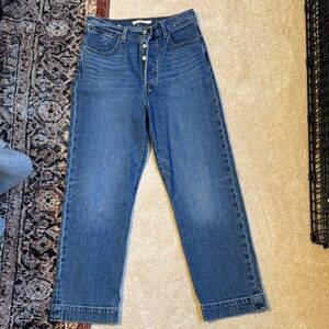 Levi’s Ribcage straight ankle